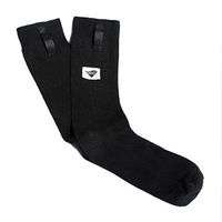 Ladies Black Socks with Loops for Those with Reduced Hand Function (1)
