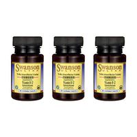 Swanson Supplemelts Vitamin B-12 1,000 mcg 60 Chwbls 3 Pack