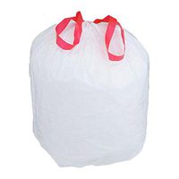 FANMAOUS Tall Kitchen Trash Bags 4 Gallon Office Home Small Garbage Bags Fits 3.5 Gallon Basket Bin 150 Counts (4gal Black)