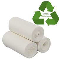 Doryh 100% Compost Trash Bags, 2.6 Gallon Food Scrap Bags, 105 Counts