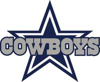 Dallas Star Stickers Team Colors (Any Size) Dallas Cowboy Stickers Decal Vinyl for car bamper, hemlet, Laptop, tumblers (5 Inch)