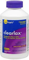 Sunmark Clearlax Powder, Unflavored - 17.9 oz