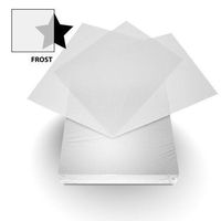 Frost 35mil Sand Poly 8.75" x 11.25" Binding Covers - 25pk MyBinding MYMP358.75X11.25NA Frost