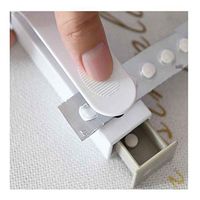 Iusun Portable Pill Remover Blister Pack Popper Arthritis Sore Hand Tablet Dispenser Travel Daily Medicine Organizer Weekly Storage (White)