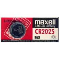 Maxell CR2025 3V Lithium Coin Cell Battery - DL2025 ECR2025