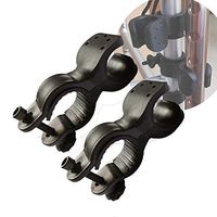 Cane Holder for Walker - Universal Walking Stick Holder Accessories for Rolling Walker Rollator (2pcs/Set)