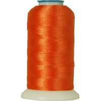 Threadart Polyester Machine Embroidery Thread By the Spool - No. 112 - Tex Orange - 1000M - 40wt - 220 Colors Available