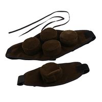 Portable Moxa Box Pouch Moxa Roll Head Belt Bandage for Moxibustion - A