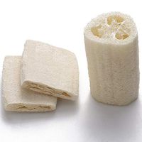 Whole Natural Loofah Pack 3 Vegetable Dish Scouring Pad for Kitchen Bath Sponge Body Exfoliating Scrubber Shower Lufa Loofa Luffa