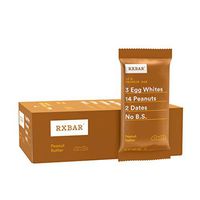RXBAR, Peanut Butter, Protein Bar, 1.83 Ounce (Pack of 12), High Protein Snack, Gluten Free