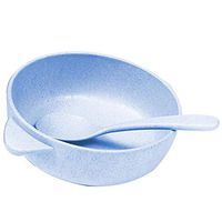 Kionme Anti-skid Wheat Straw Baby Feeding Food Container Rice Kids Dinner Bowl Bowls