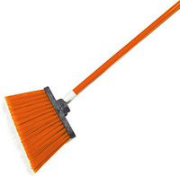 Carlisle 4108224 Sparta Spectrum Duo-Sweep Angle Brooms, Set of 12 (56-Inch, Polypropylene, Orange)