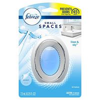 Febreze Small Spaces Air Freshener, Odor Eliminating, Linen & Sky, 1 Count