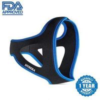 Anti-Snoring Chin Strap for Men and Women | Soft, Adjustable, Breathable Neoprene Sleep Aid | Stop Snoring Devices That Work | Comfortable All Night Support | Correa de la barbilla Anti ronquido