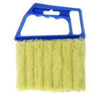 Riforla ⭐⭐⭐⭐⭐ Blind Cleaner Tool,Mini Hand-held Cleaner,Mini-Blind Cleaner,Dirt Clean Cleaner,Venetian Blind Brush Window Air Conditioner Duster Cleaner,Window Venetian Dusting Cleaner Tool (Orange)