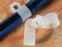 Cable Clamp - 100 pack (1/2 inch, Natural)