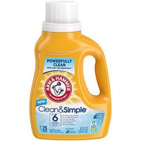 Arm & Hammer Clean & Simple Liquid Laundry Detergent, 43.75 Fl Ounce