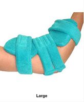 Comfy Elbow Orthosis Size: Pediatric Large, Color: Green, Bicep Circ: 8"-10", Total Length: 9"