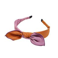 Meidexian888 Korean Wide Side Hairbands,Women Rabbit Ears Hair Head Hoop Sweet Girls Hair Headband (Red)