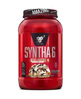 BSN Syntha-6 Whey Protein Powder, Cold Stone Creamery- Cookie Doughn't You Want Some, Micellar Casein, Milk Protein Isolate Powder, 25 Servings