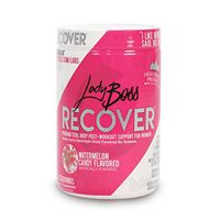 Premium BCAA Post Workout Muscle Recovery Endurance Drink - LadyBoss Recover - Post Workout Amino Energy Powder for Women Powered by Science - Reduce Muscle Soreness After Exercise - 30 Servings