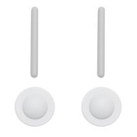 WESAPPINC 4pcs/set Replacement Bottom Rubber Feet for Magic Trackpad A1339 Bottom Case Kit