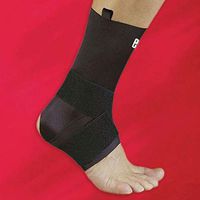 epX Ankle Support with Strap, Compression Ankle Brace with Stabilizing Figure 8 Straps for Sprains, Ligament Instability, & Swelling from Arthritis, Protects Ankle Joint, Breathable Material, X-Large
