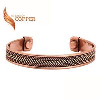 Copper Therapy Elegant Stunning Copper Magnetic Bracelet for Arthritis & Joint Pain Magnetic Copper Bracelet