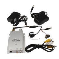 Mini Wireless Nanny Micro Camera Receiver Full Kit