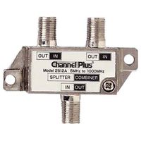 ChannelPlus Linear 2512 channelplus dc & ir passing 2-way splitter/combiner, 1 Pound