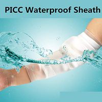 PICC Line Shower Cover Waterproof Arm Shower Protector for Chemotherapy, Home Antibiotic Infusion and Surgery (L)