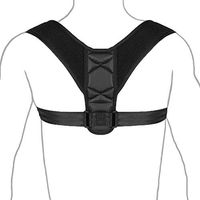 Zinmark Posture Corrector Shoulder Support, Back Brace Belt-Full Spine and Back Pain Relief for Women and Men More Durable & Comfortable - M
