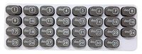 31 Day Monthly Pill Organizer with Daily Removable Pods - Grey (1 Count, Grey) Great for Travel BPA Free - Unconditional Guarantee