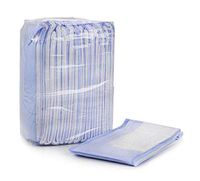 APQ Pack of 150 Classic Absorbent Underpads 23" x 36" Incontinence Care Breathable, Durable, Blue Fluff/Polymer Disposable Underpads Light Absorbency Great for Protecting Surfaces