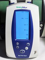 5226129 Spot Vital Sign w/NIBP/OX/Temp No Stand Ea Welch-Allyn -42NTB-E1