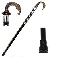 Nautical World Vintage Designer Brass Handle Antique Style Victorian Cane Wooden Walking Stick, Affordable Gift Decorative Walking Cane Fashion Statement for Men/Women/Seniors/Grandparents! Item New