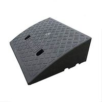 Duty  Pad, Trolley Locomotive Truck Mat- Car Repair Shop Store Garage Ramps Slow Down Silent Pad Vehicle Ramps (Color : Black)
