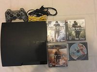 Sony Playstation 3 PS3 Slim 160 GB, Firmware 3.55 OFW - Black