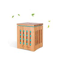 CWH&WEN Essential Oil Diffuser, 200Ml Aromatherapy Scented Oil Diffuser, Portable Humidifier 7 Colors LED Night Lights, Waterless Auto Off for Home,Office, Spa,Yoga,Bedroom