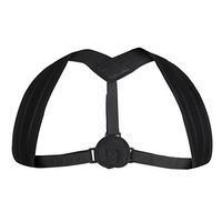 IEFIEL Unisex Men Women Adjustable Back Brace Clavicle Posture Corrector Back Support Shoulder Belt