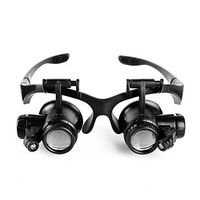 TONG YUE SHOP Head-Mounted Maintenance with Magnifying Glass High-Definition with LED Lights Repair Table Repair Mobile Phone Lens Adjustable