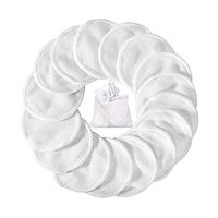 Elevin(TM) Cotton Makeup Remover, Reusable Soft Wipes Facial Skin Care Wipes Facial Cleansing 18PCS Cotton Cleansing Pad + Laundry Bag + Box Set