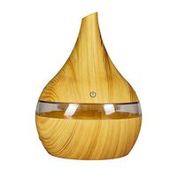MJNDHB 300Ml USB Electric Aroma Air Diffuser Wood Ultrasonic Air Humidifier Essential Oil Aromatherapy Cool Mist Maker for Home,2