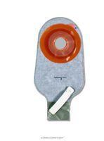 Assura® 1-Piece Non-Convex Standard Drainable Pouch, Maxi-Style Soft Cloth on Front & Back Cut-to-Fit 3/8" - 2 3/4" (10 - 70 mm) Color Opaque - UOM = Box of 10