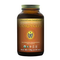 HealthForce Integrity Extracts Vegan Cordyceps - 130g Powder - Organic Cordyceps Powder - Supports Immunity, Endurance & Energy Production - Antioxidants for Vitality - 65 Servings