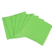 bjduck99 20 Pcs Solid Color Disposable Square Shape Napkin Tissue Birthday Party Supplies - Green