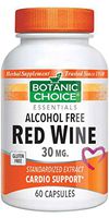 Botanic Choice Red Wine Extract 30 mg,60 Capsules