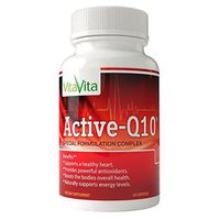 Active-Q10, Supports Healthy Heart, Normal Cholesterol Level, Blood Circulation(60 Capsules)