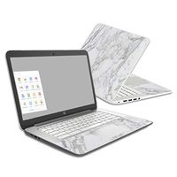 Mightyskins Skin Compatible with Hp Chromebook 14 (2014) - Frost Marble | Protective, Durable, and Unique Vinyl Decal Wrap Cover | Easy to Apply, Remove, and Change Styles | Made in The USA