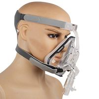 Full Face Mask with Adjustable Chin Headgear Strap for Sleeping M
